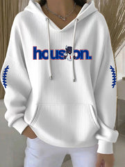 Women's American football hoodie