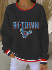 Women's American football sweatshirt