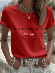 Women's College American Football T-Shirt