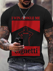 Men's College American Football T-Shirt