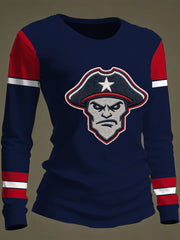 Women's Football Fans Gameday Casual Long Sleeve T-Shirt