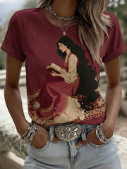Women's Persian Art Print T-Shirts