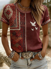 Women's Persian Art Print T-Shirts