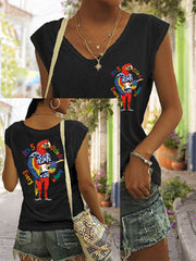 Women's It‘s 5 O'clock Everywhere coloured cotton T-shirt
