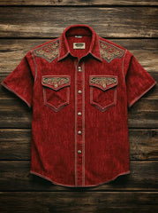 Men's Western Yoke Short Sleeve Shirt