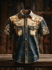 Men's Western Yoke Short Sleeve Shirt