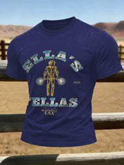 Men's Vintage Ella's Fellas Print Country Music Inspired T-Shirt