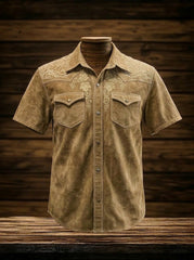 Men's Western Yoke Short Sleeve Shirt