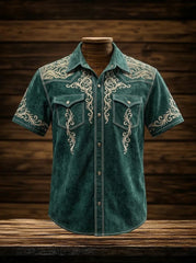 Men's Western Yoke Short Sleeve Shirt