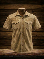 Men's Western Yoke Short Sleeve Shirt