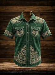 Men's Western Yoke Short Sleeve Shirt