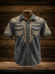 Men's Western Yoke Short Sleeve Shirt