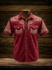 Men's Western Yoke Short Sleeve Shirt