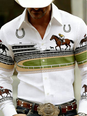 Men's 2026 CELEBRATING 152 YEARS KENTUCKY DERBY Waffle Shirt