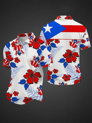 Men's Puerto Rico Printed Shirt