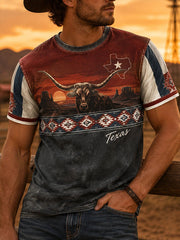 Men's Texas Short Sleeves T-shirt