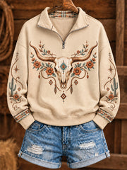Women's West Wind Print Hoodie