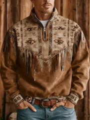 Men's Western-style sweatshirt