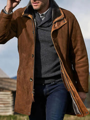 Men's Retro Plush Casual Jacket