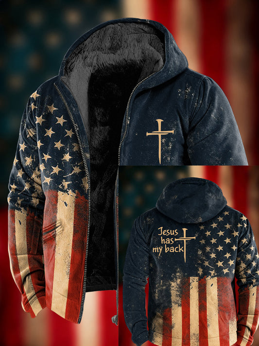 Men's American Faith Fleece-Lined Jacket