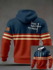 Men's Jesus Has My Back Hoodies