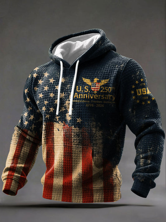 Men's American   Anniversary Hoodie
