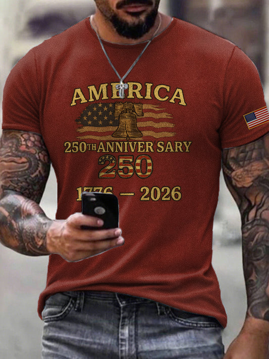 Men's American   Anniversary T-shirt