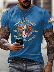 Men's America   Printed Casual T-Shirt