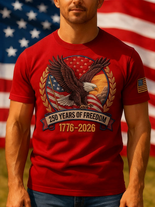 Men's American   Anniversary T-shirt