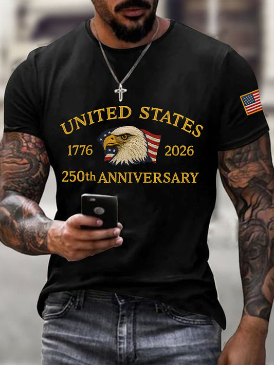 Men's   Anniversary Print T-Shirt