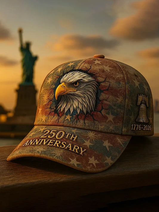 Unisex USA   Anniversary Hat