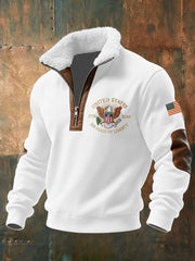 Men's United States   Printed Casual Top