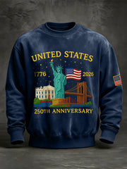Men's United States  th Anniversary Print Sweatshirt