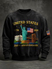 Men's United States  th Anniversary Print Sweatshirt