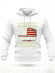 Men's United States   Printed Casual Hoodie
