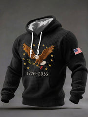 Men's United States   Printed Casual Hoodie