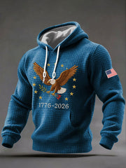 Men's United States   Printed Casual Hoodie