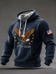 Men's United States   Printed Casual Hoodie