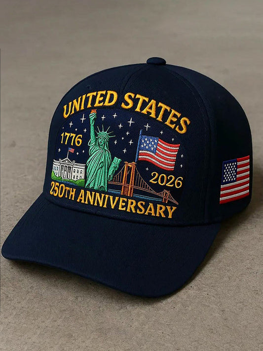 Unisex United States  th Anniversary Hat