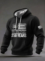 Men's United States   Printed Casual Hoodie