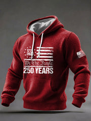 Men's United States   Printed Casual Hoodie