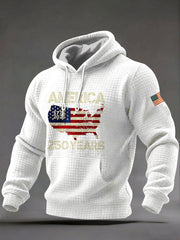 Men's United States   Printed Casual Hoodie