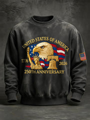 Men's United States of America  th Anniversary Print Sweatshirt