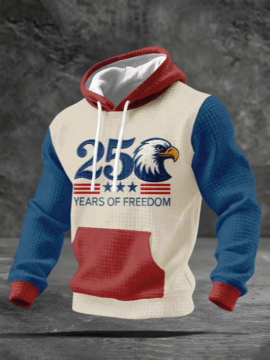 Men's America   Print Casual Hoodie