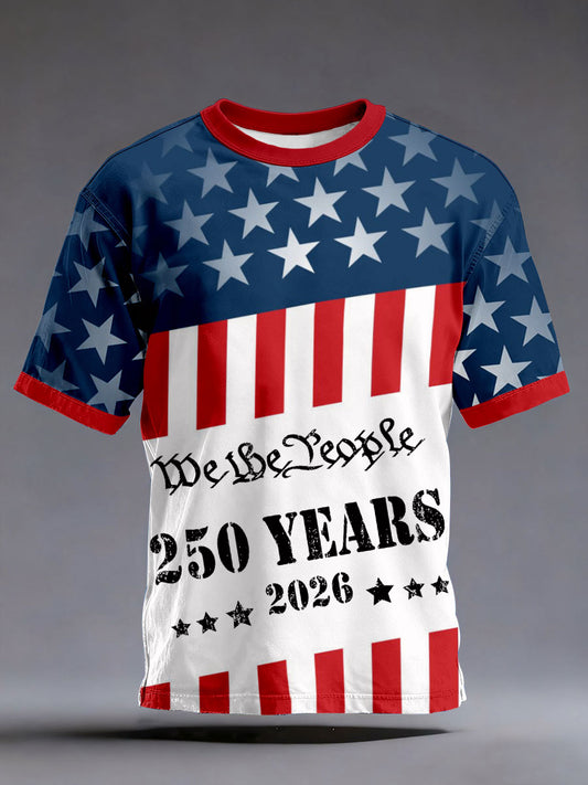 Men's We The People   Year Flag T-Shirts