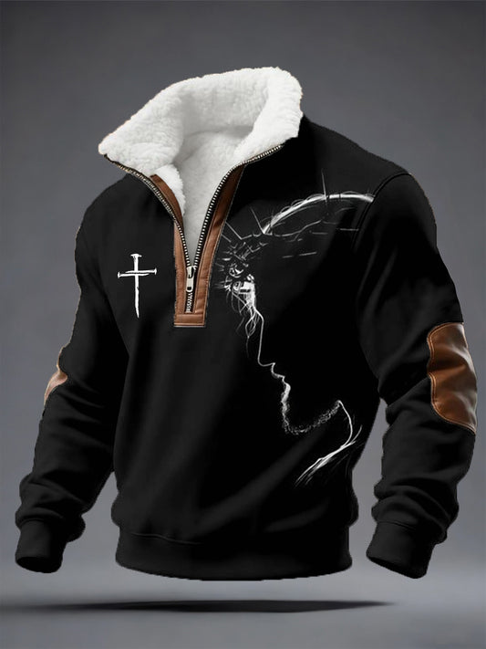 Men's Faith Print Sweatshirt