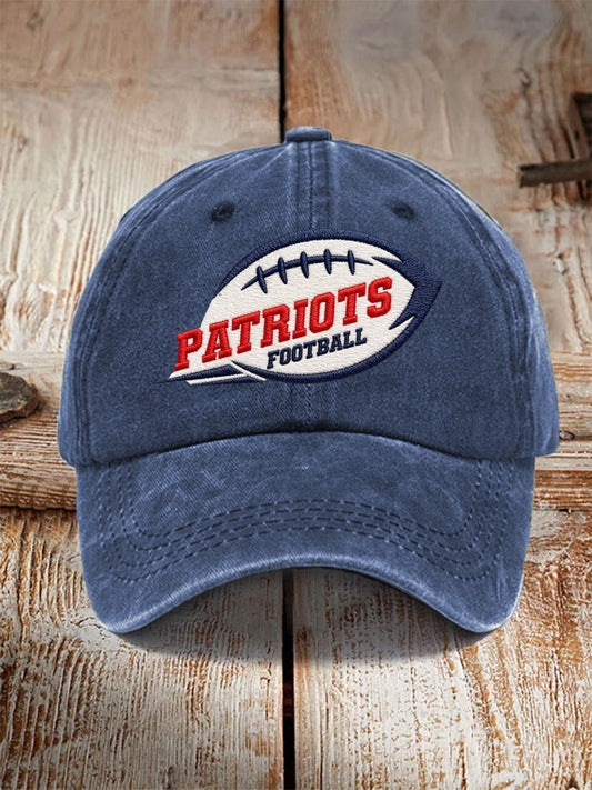 Unisex Patriots Football Gameday Print Football Fans Gift Hat
