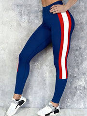 Women's Football Gameday Patriots Print Velvet Leggings