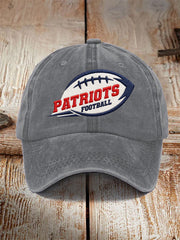 Unisex Patriots Football Gameday Print Football Fans Gift Hat