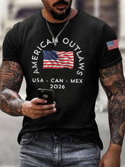 Men's USA Soccer Short-sleeved T-shirt